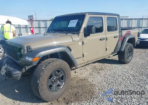 2020 Jeep Gladiator Sport 4X4 z USA, uszkodzony, nr VIN 1C6HJTAG0LL216406